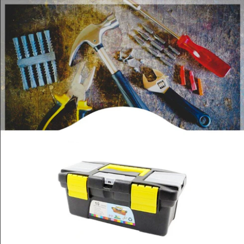 Multi-Function Toolbox Home Vehicle Maintenance Hand-Held Art Portable Hardware Storage Box Repair Tool Box