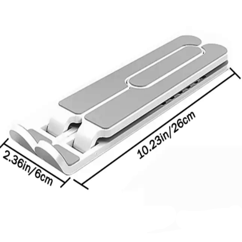 Portable Laptop Stand Foldable Height Adjustable Support Base Computer Cooling Stand Hollow Design Laptop Holder