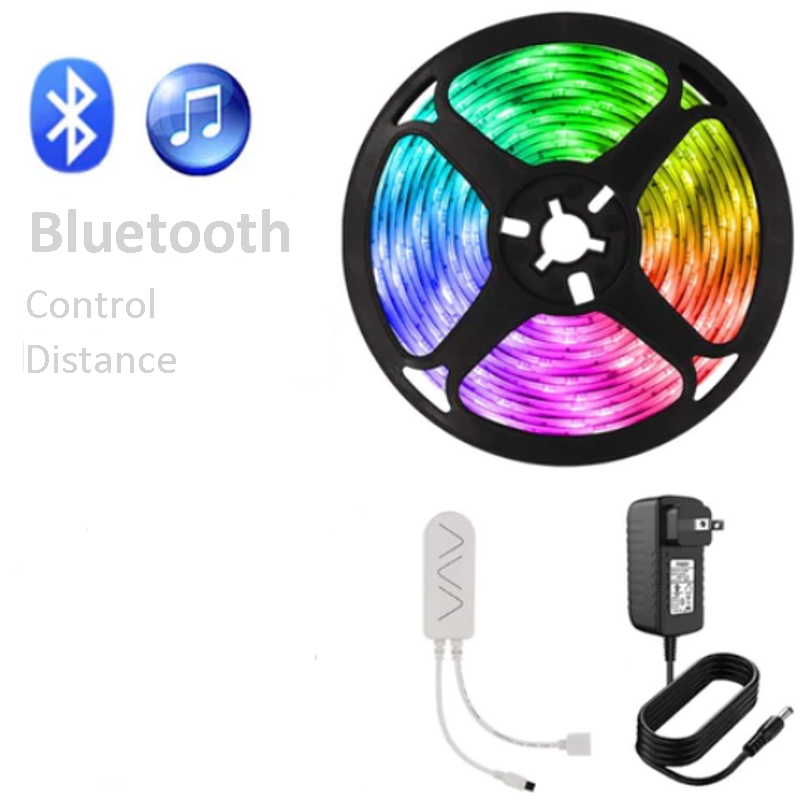 WIFI LED Strip Lights APP Control Color Changing Lights 5050 RGB Bluetooth USB Flexible LED Lamp Tape Ribbon for Room Decoration