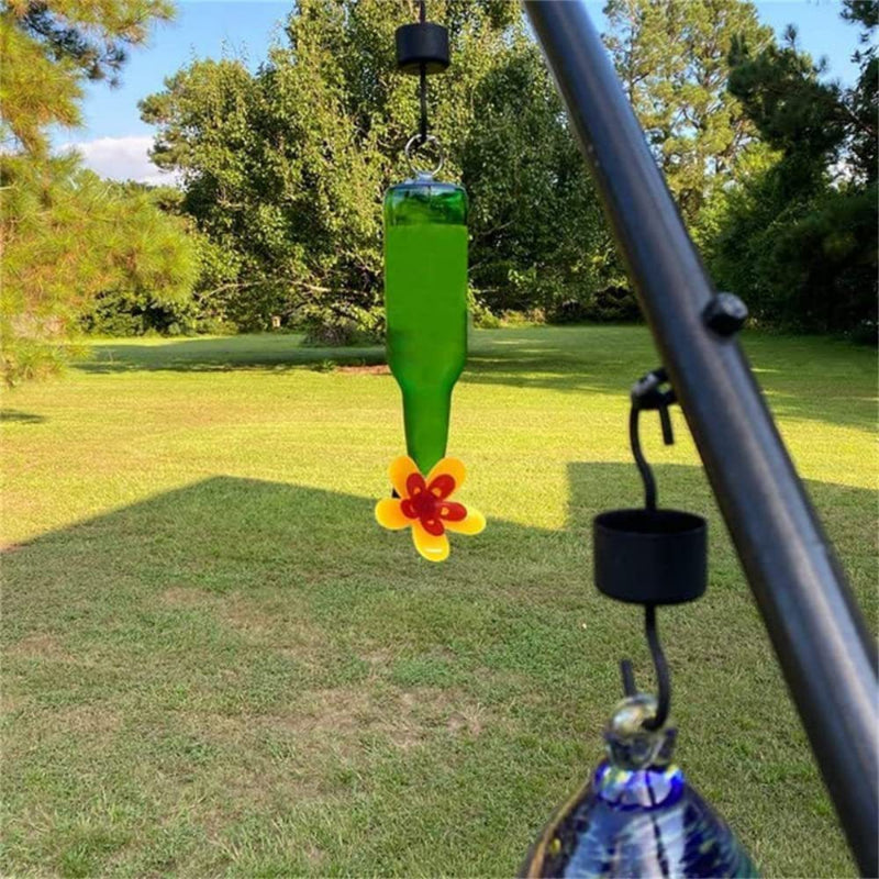 Outdoor, Garden, Courtyard, WineBottle, Birds, Landscape, Decoration, BirdFeeder, WineBottle, Hummingbird, Feeder, SingleHead, ThreeHeads
