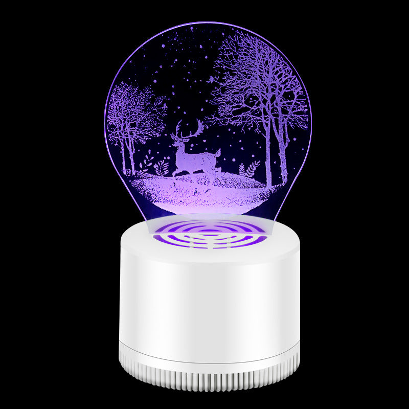 Creative 3D mosquito killer mute usb household mosquito killer