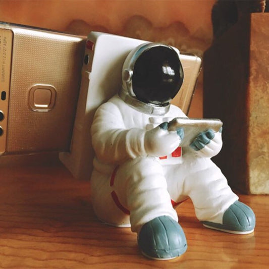 Creative Astronaut Desktop Universal Mobile Phone Stand Holder Mount Bracket Home Decor Home Accessories Office Desk Accessories