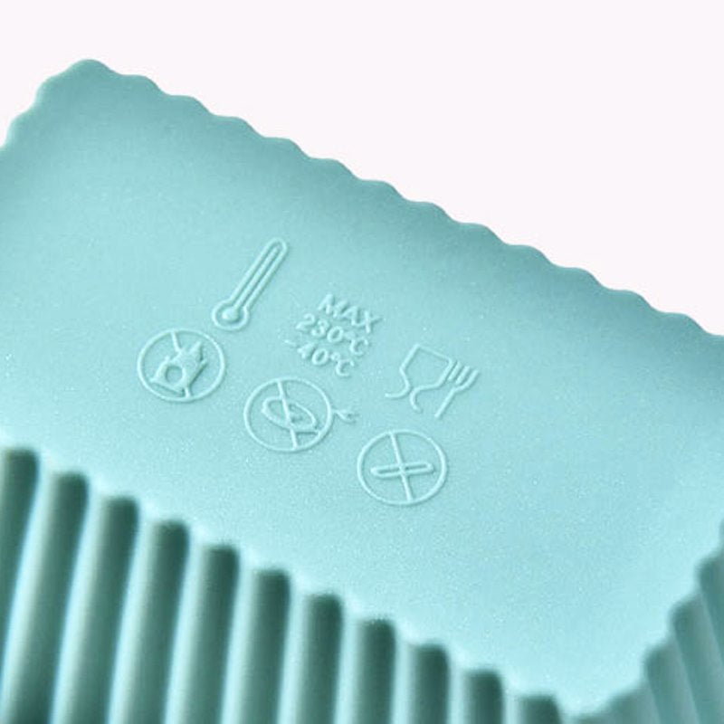 Silicone Muffin Cup Baking Square Round Square Thick Cake Mold Set