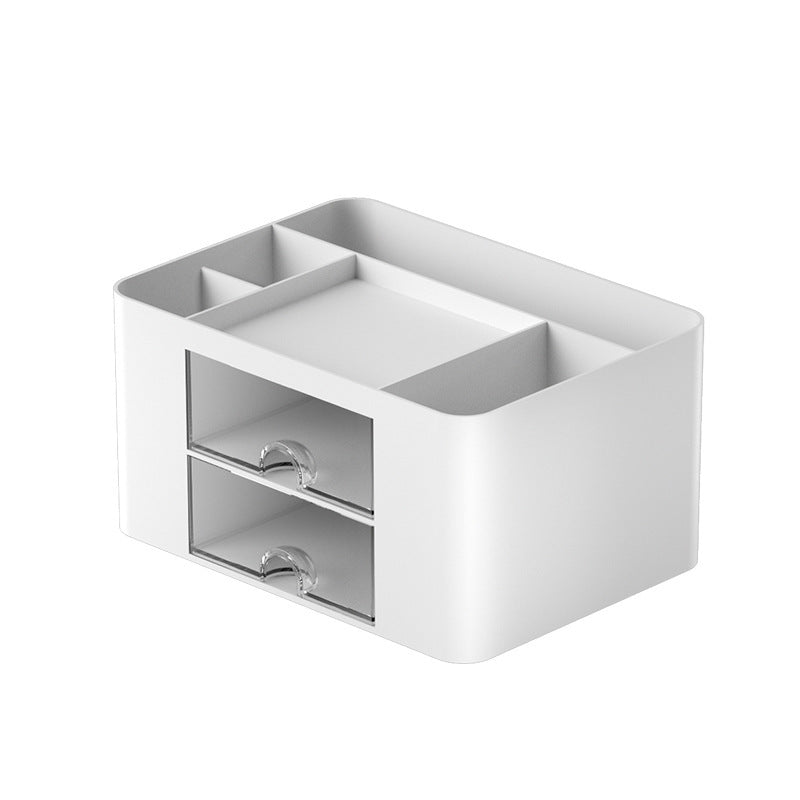 Tabletop drawer brush box multi-compartment collection and sorting box classified compartment storage box