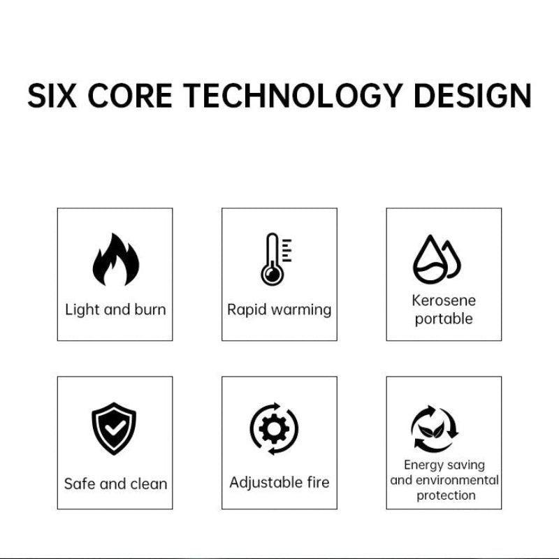 Kerosene heating stove outdoor camping camping ice fishing portable