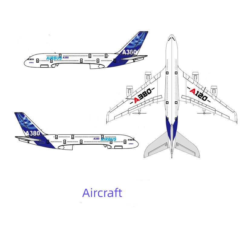 Fixed Wing Model of the Airbus A380