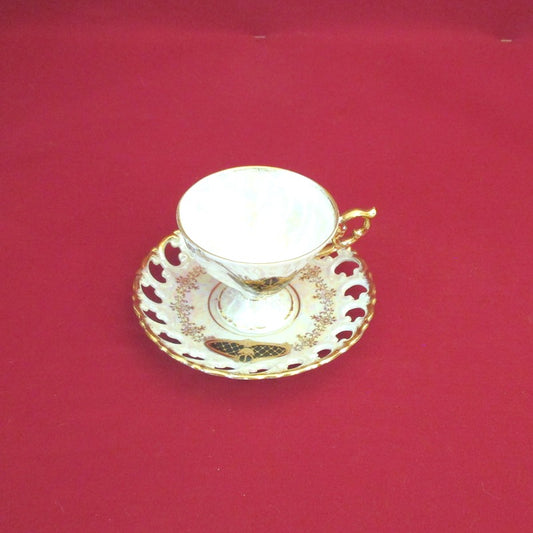 Vintage Antique Cup and Saucer Collectible