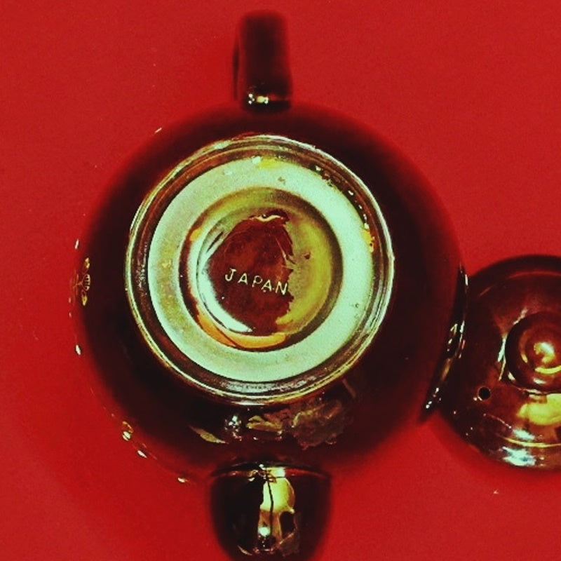 Antique Collectibles Vintage Red Clay Brown Betty Manganese Teapot