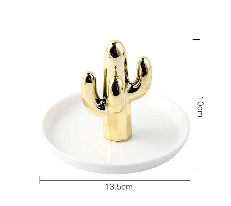 Jewelry Stand Hanging Tray Gold C