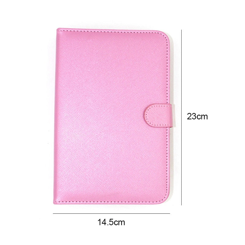 Portable Leather Phone Keyboard Case
