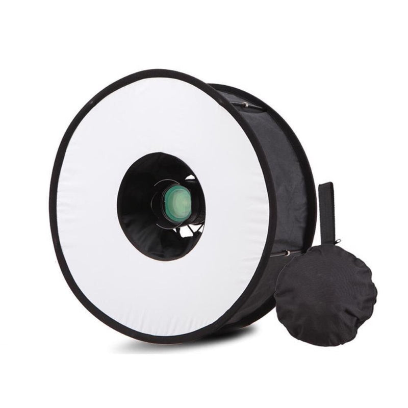 Ring Softbox Flash Round Flash Softbox Foldable Soft Flash Diffuser Camera