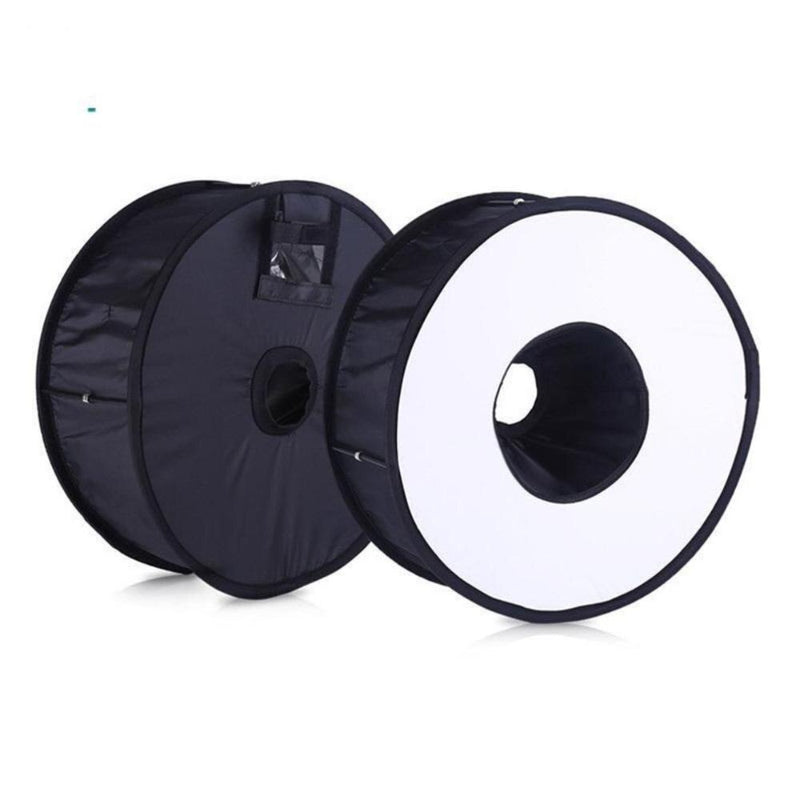 Ring Softbox Flash Round Flash Softbox Foldable Soft Flash Diffuser Camera