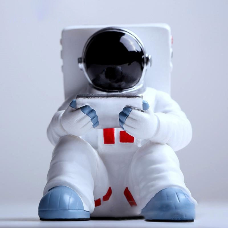 Creative Astronaut Desktop Universal Mobile Phone Stand Holder Mount Bracket Home Decor Home Accessories Office Desk Accessories