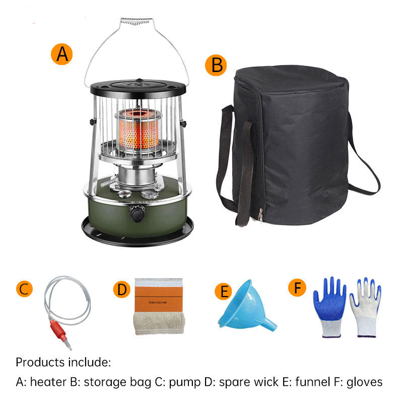 Kerosene heating stove outdoor camping camping ice fishing portable
