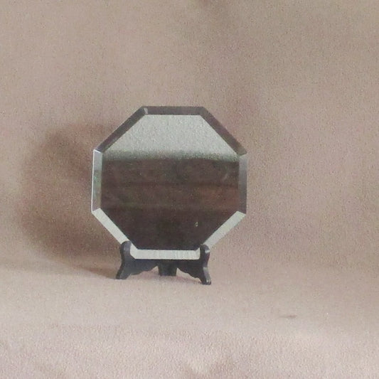8” Octagon Shape Mirror w/ Eight Pads