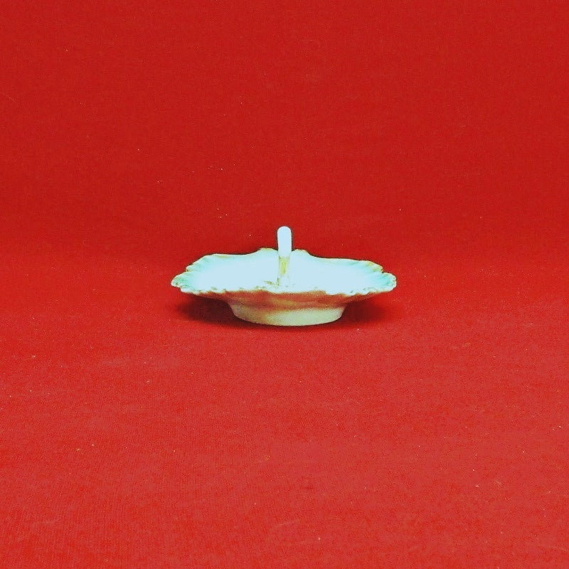 Antiques Vintage Collectable Orbicular Leaf Shape Dish Trinket Dish