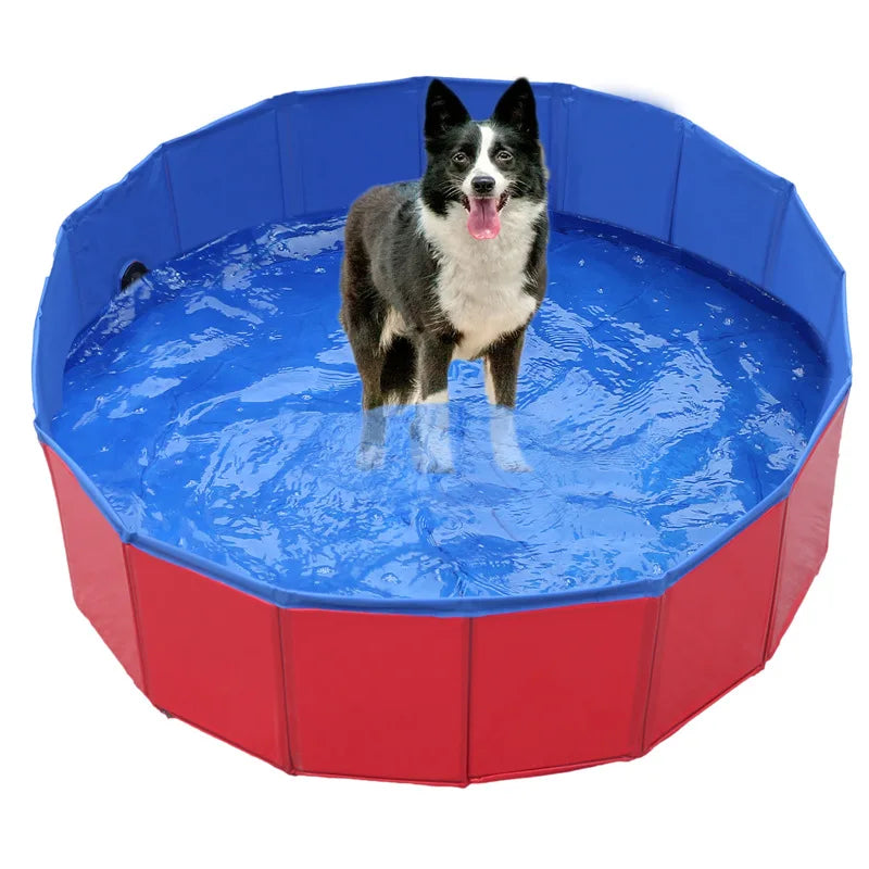 Big Size Large Pool Dog Swimming Pool Foldable Pet Pool Bath Swim Tub Bathtub Pet Collapsible Bathing Outdoor