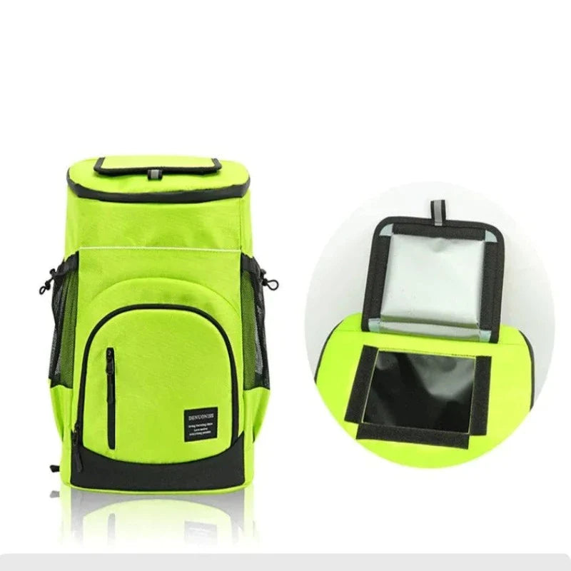 Large Capacity Insulated Backpack Cooler Waterproof Leakproof Gdwstore