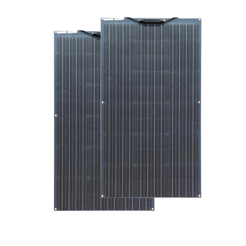 Monocrystalline Flexible Solar Panel 200 watt Kit High Efficiency Solar Module Battery Charge For