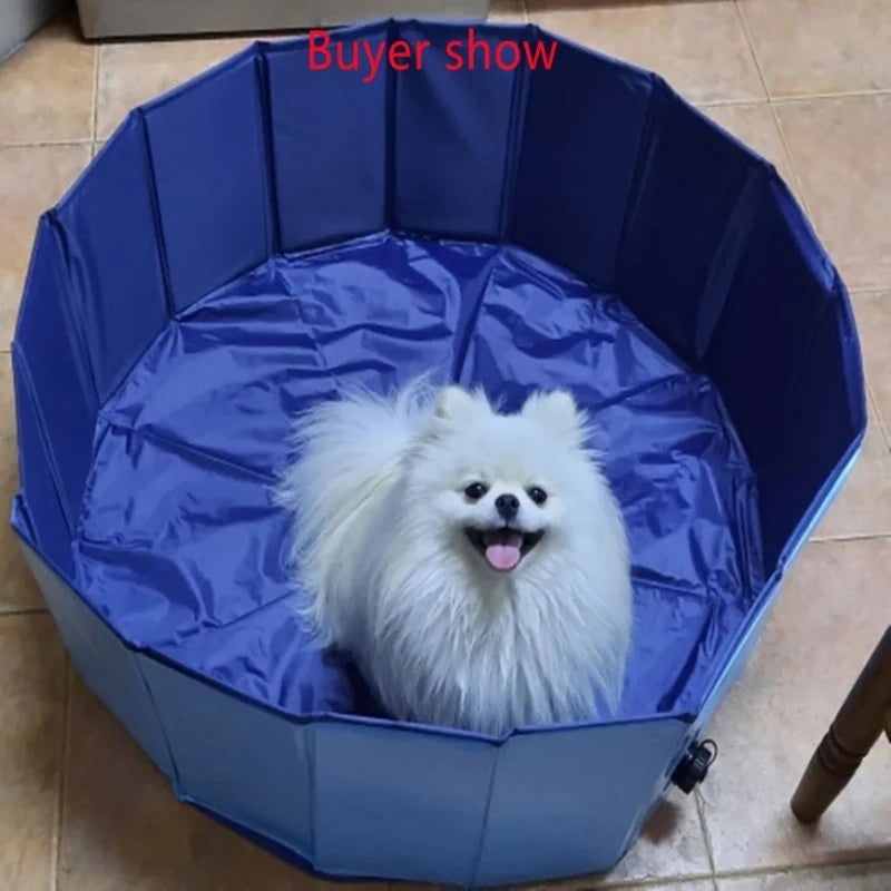 Big Size Large Pool Dog Swimming Pool Foldable Pet Pool Bath Swim Tub Bathtub Pet Collapsible Bathing Outdoor