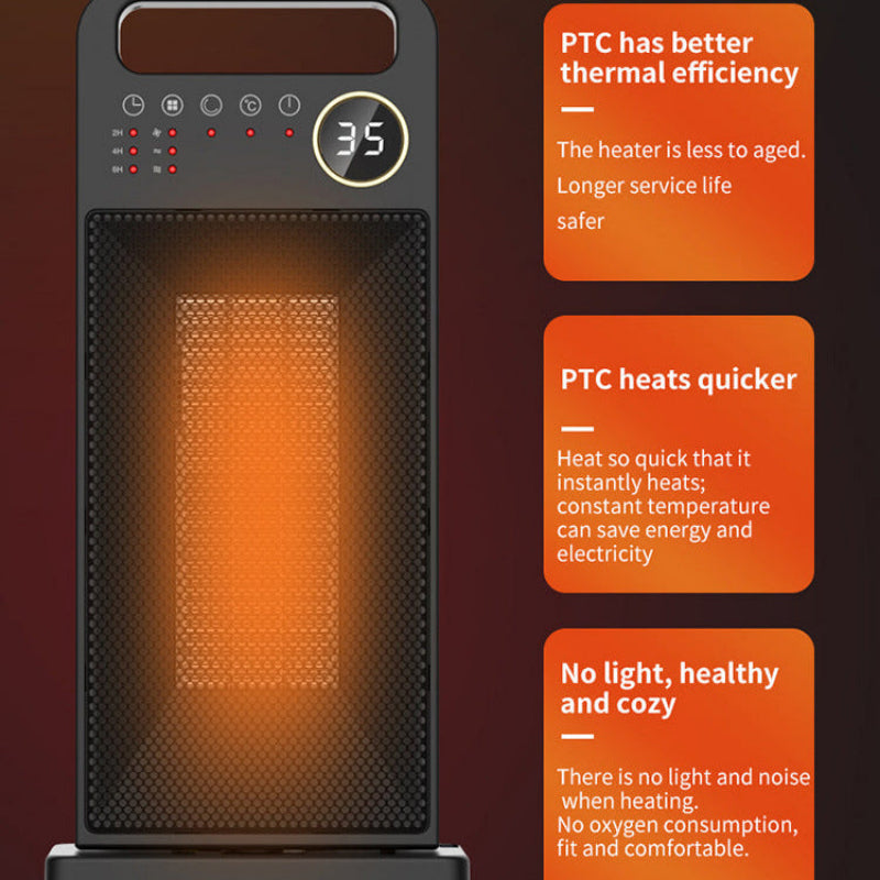 #Remote #Control #ElectricHeater #TouchScreen #Energy-efficient #Portableheating #Compact size