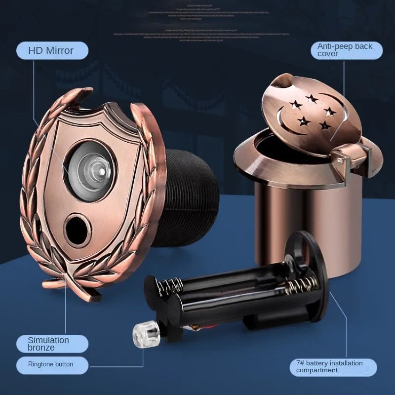 #DoorViewer #WideAngleLens #HomeSecurity #PeepholeCamera #AdjustableLens #FurnitureHardware #SafetyFirst #HDVision #AntiPeep #SmartHomeTools