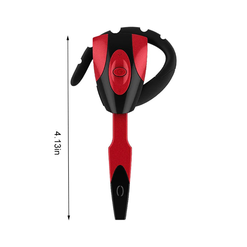 Red and black tool with measurement details on a white background