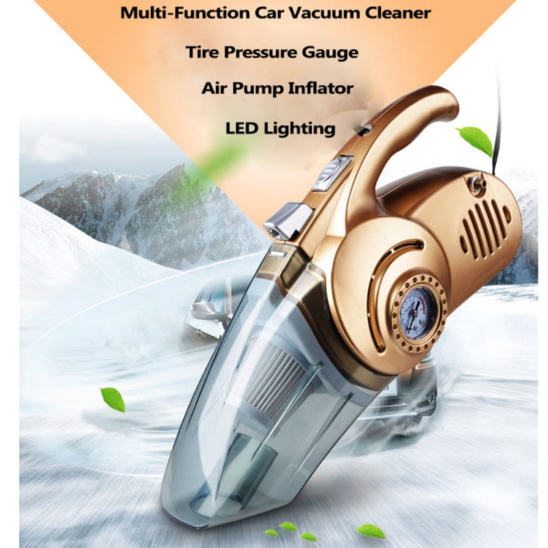 Car Vacuum Cleaner 3000Pa Wireless Handheld Portable Air Pump For Home Car Accessories Bicycle Motorcycle Strong Suction