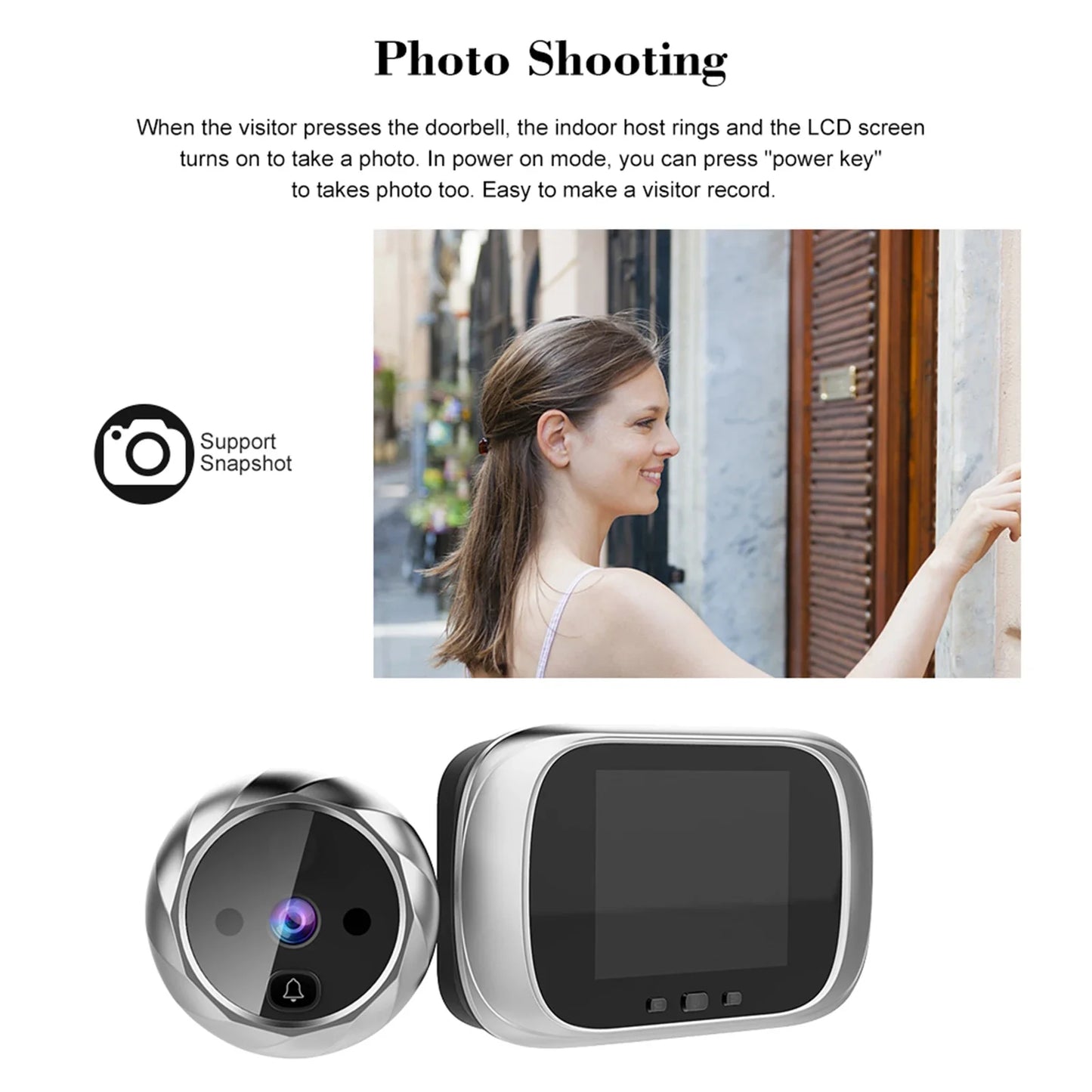#DoorCamera#NightVision#HomeSecurity#HomeSecurityMonitoring