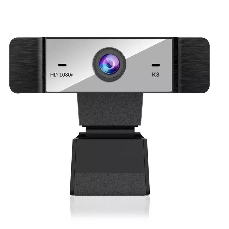 Webcam 1080p, Web Camera With Microphone For PC, USB Web Cam For Computer, 2 Mega Pixels,1920x1080 Resolution,FHD Cmos Sensor