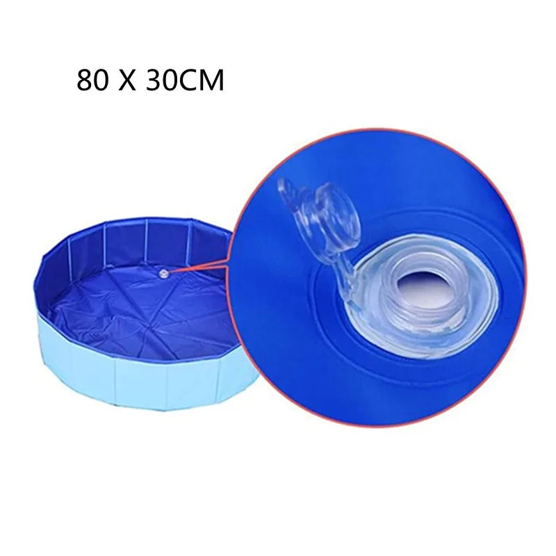 Big Size Large Pool Dog Swimming Pool Foldable Pet Pool Bath Swim Tub Bathtub Pet Collapsible Bathing Outdoor