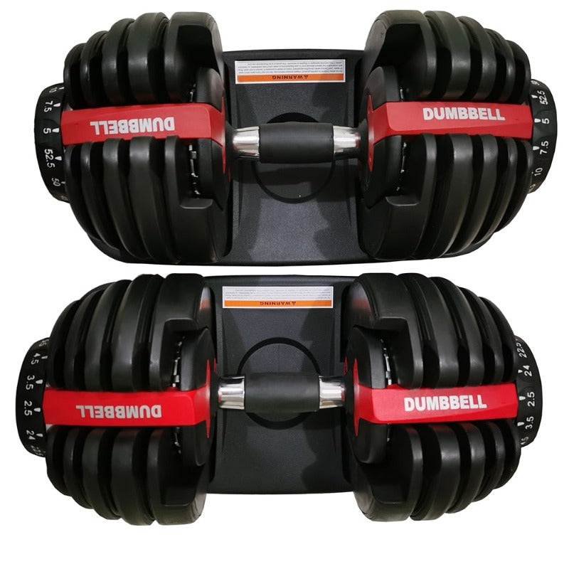 Adjustable Dumbbell Set Fast Automatic Intelligent Dumbbell Household Fitness Equipment Set