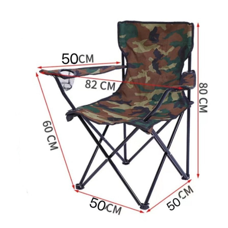 Folding Camping Chair Portable Adjustable Reclining Lounge Chair with Removable Footrest for Camping Fishing Picnics
