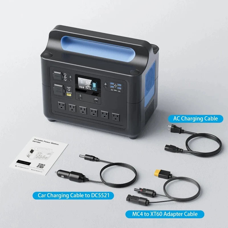 Portable Outdoor High Capacity AC Outlet Power Supply System Gdwstore