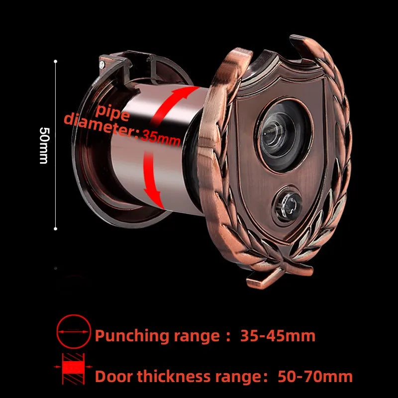 #DoorViewer #WideAngleLens #HomeSecurity #PeepholeCamera #AdjustableLens #FurnitureHardware #SafetyFirst #HDVision #AntiPeep #SmartHomeTools