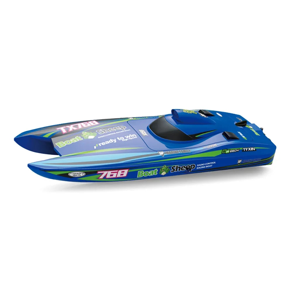 High-Speed RC Turbojet Speedboat