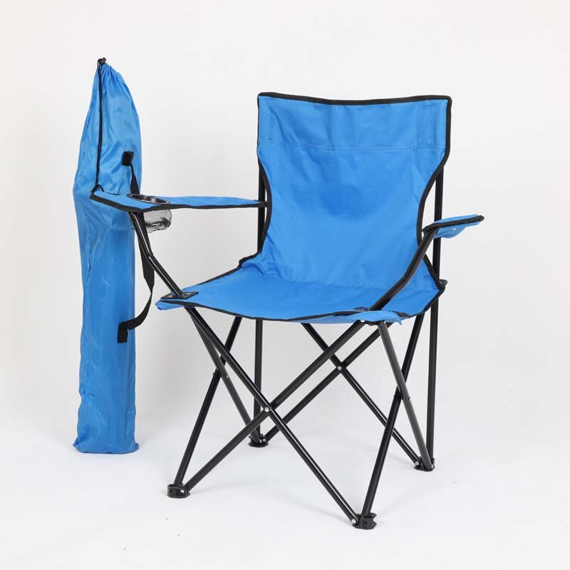 Fishing Chair Foldable Camping Hiking Picnic Chair Outdoor Furniture Beach Chairs Camping Chair Stool with Armrest Moon Chair