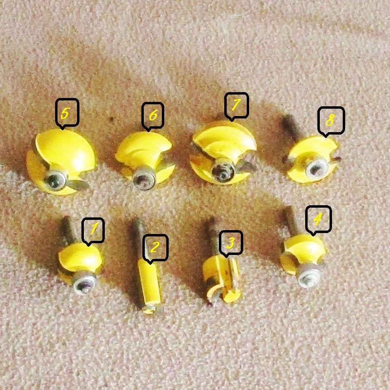 Oldham Tungsten Carbide Router Bits