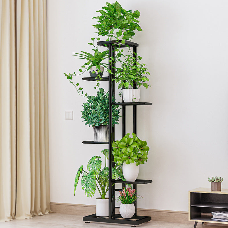 Household Flower Pot Multi-layer Green Radish Storage Balcony Stand