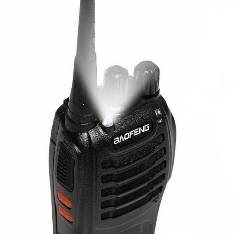 Baofeng BF-888S UHF Walkie Talkie Long Range VOX Two Way Radio Earpiece Emergency Rescue Communications