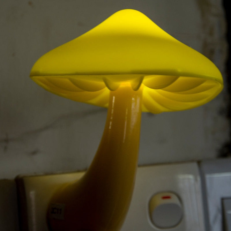 NightLight,  WallSocketLamp,  NighttimeIllumination, LowEnergy, Light-controlSensor, Mushroom, WallSocket,  BedroomLight, Lamp,