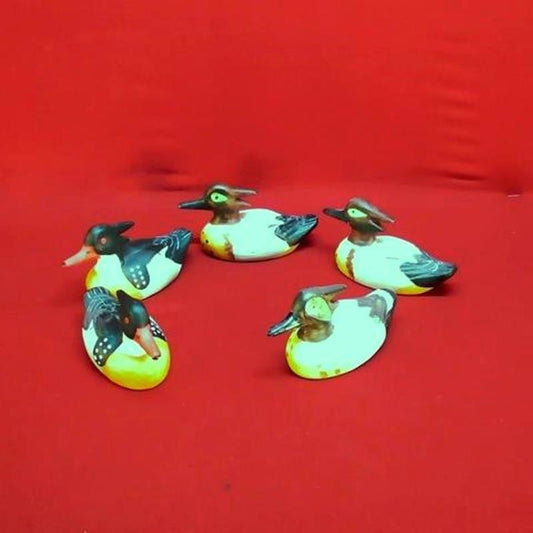 Hand Painted Porcelain Woodland Ducks - Great Deals Webstore