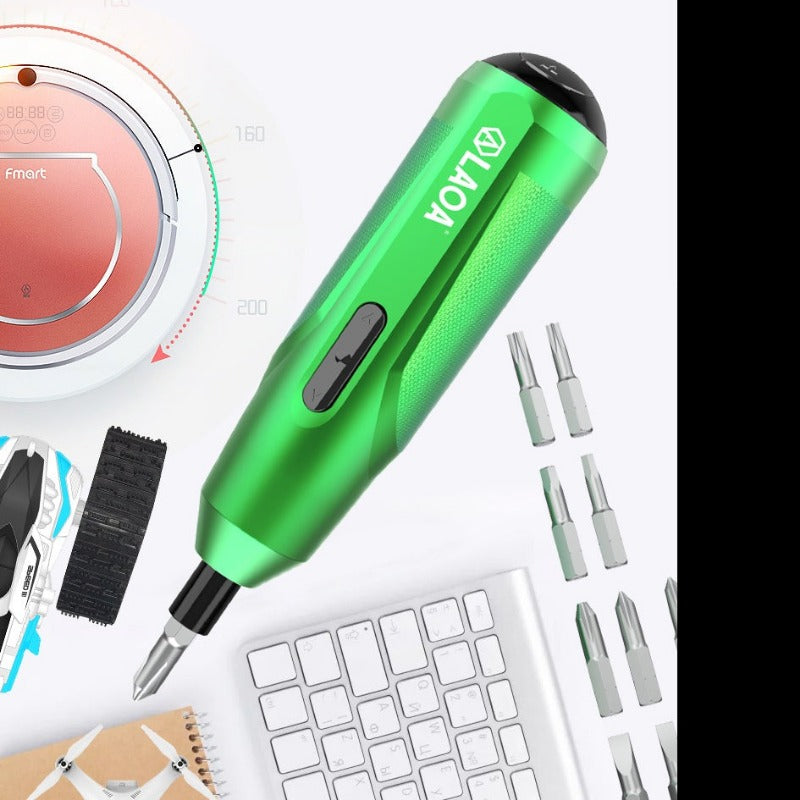 Mini Electrical Screwdriver Set 3.7V Lithium-ion Battery Multi-Function Rechargeable Cordless Power Drill with Bits Kit