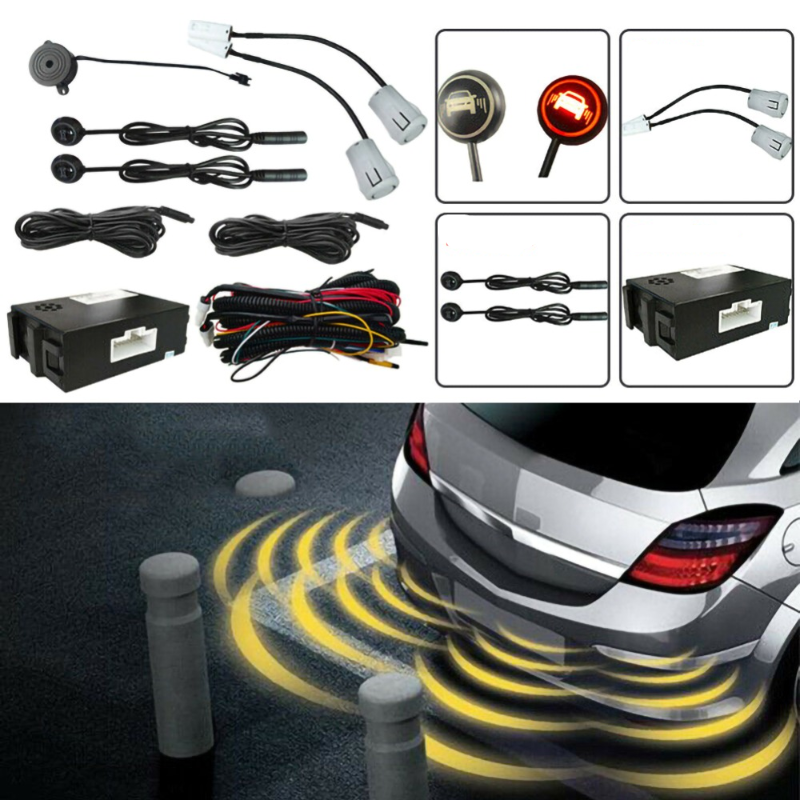 Car Blind Spot Detection BSD Warning Light Blind Spot Monitoringsystem Parking Sensor Kit Radar Distance Assist Lane Changing