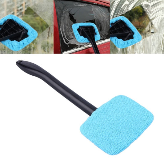 Car Wash Brush Window Cleaner Microfiber Wiper Windshield Wiper Cleaner Cleaning Tools Brush Long Handle Auto Glass Cleaner