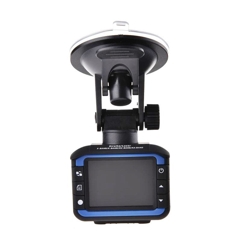 Car 2 In 1 Anti Radar Detector 1020P HD Dash Cam DVR Camera Recorder Color Screen 140 Degree Dashcam English Russian Voice