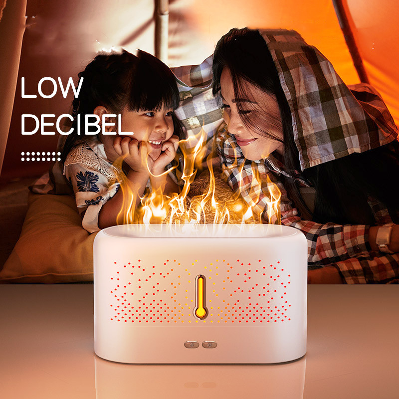 Flame Diffuser Lamp Air Humidifier Essential Oil Aroma Diffuser Free Filter Ultrasonic Aromatherapy Diffuser Humidifier For Home