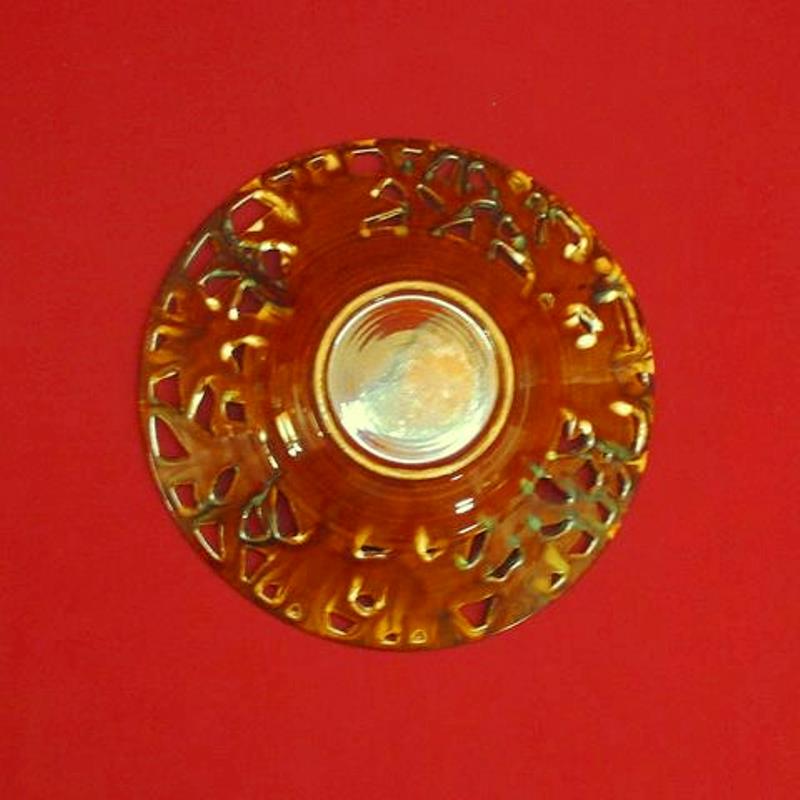 Antique Vintage Hand Painted Daisies Plate