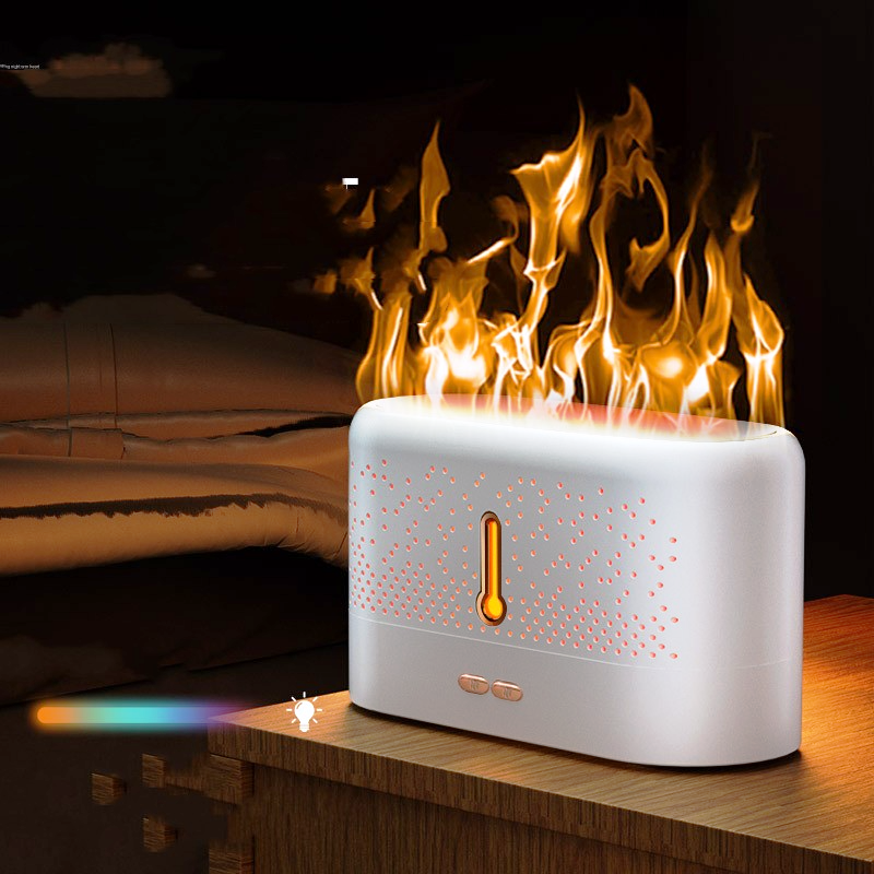 Flame Diffuser Lamp Air Humidifier Essential Oil Aroma Diffuser Free Filter Ultrasonic Aromatherapy Diffuser Humidifier For Home