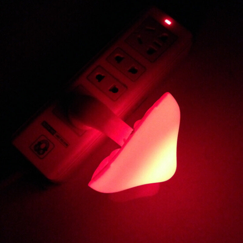 NightLight,  WallSocketLamp,  NighttimeIllumination, LowEnergy, Light-controlSensor, Mushroom, WallSocket,  BedroomLight, Lamp,